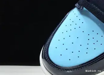 CHILL BLUE LEATHER AIR 1 PATENT JORDAN UNC 0520